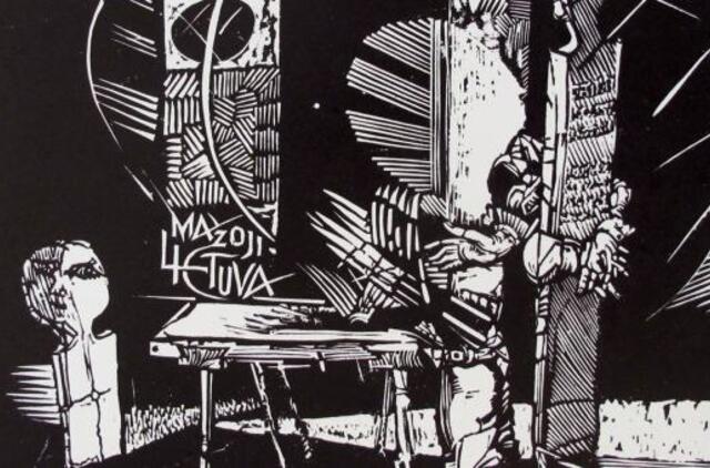 Prano Domšaičio galerijoje  - jubiliejinė Augustino Virgilijaus Burbos grafikos paroda