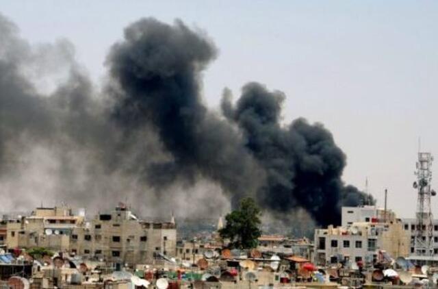 Rusija įspėja JAV dėl Sirijos cheminių ginklų saugyklų bombardavimo