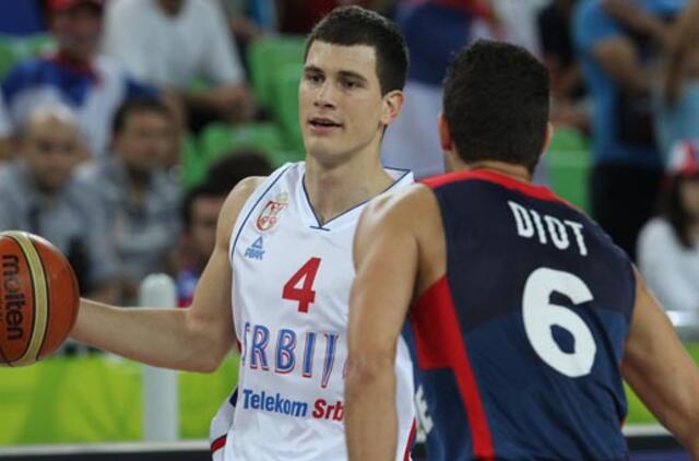 Serbijos krepšininkai iškovojo paskutinį kelialapį į pasaulio čempionatą