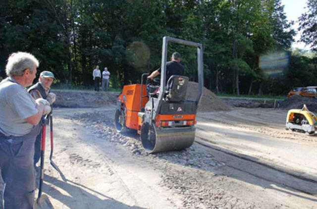 Sezonui pasibaigus - aikštelė poilsiautojams