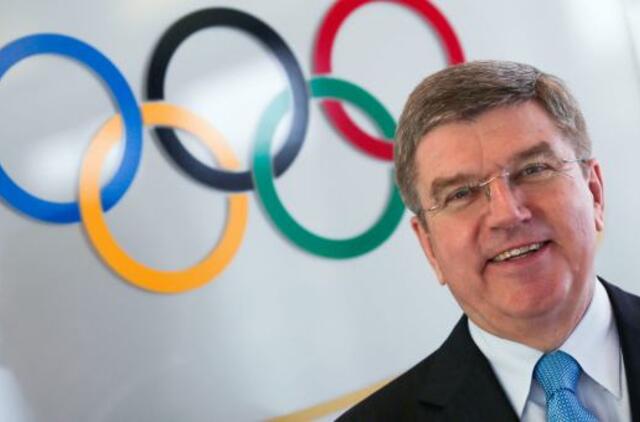 Tarptautinio olimpinio komiteto prezidentu išrinktas vokietis Tomas Bachas