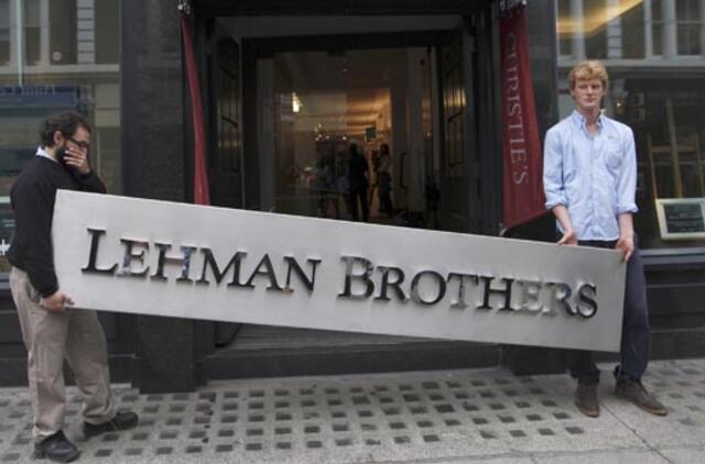 Teisininkai iš "Lehman Brothers" bankroto uždirbo 3 mlrd. dolerių