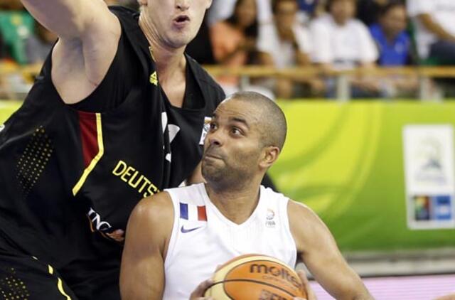 Vokietijos krepšininkai įveikė Europos vicečempionus prancūzus