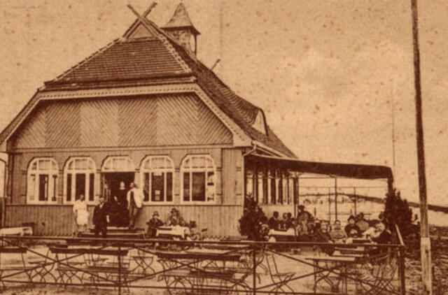 Ant Smiltynės kopos – prieškarinis restoranas