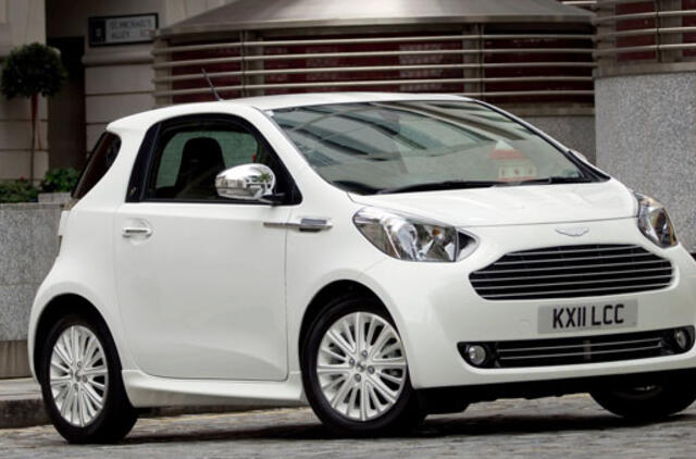 "Aston Martin" nutrauks mažojo "Cygnet" gamybą