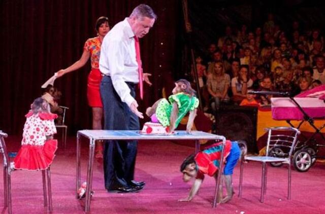 "Auksinis" Sankt Peterburgo cirkas žiūrovus stebins nauja programa