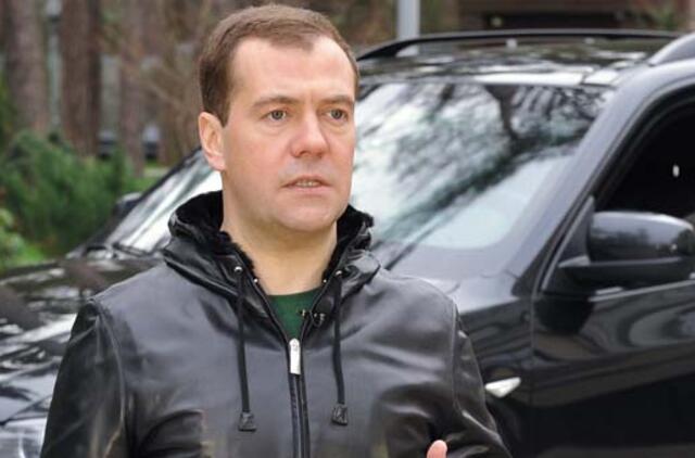 Dimitrijus Medvedevas nespėjo parodoje paragauti lietuviškų pieno produktų