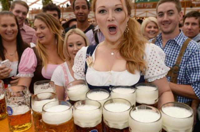 Garsiajame alaus festivalyje "Oktoberfest" apsilankė 6,4 mln. žmonių