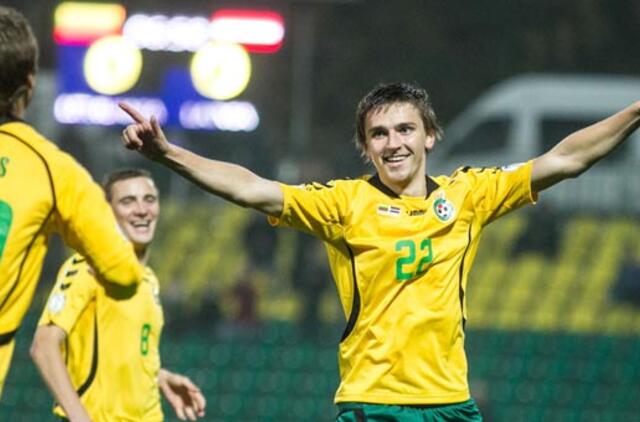 Lietuvos futbolo rinktinė metus baigs draugiškomis rungtynėmis Moldovoje