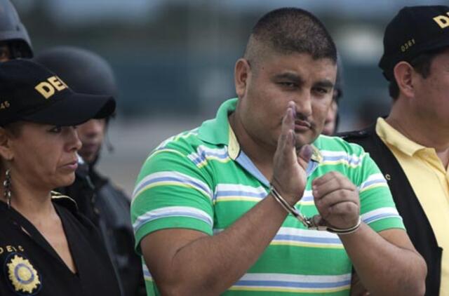 Meksikoje sulaikytas Gvatemalos narkotikų baronas