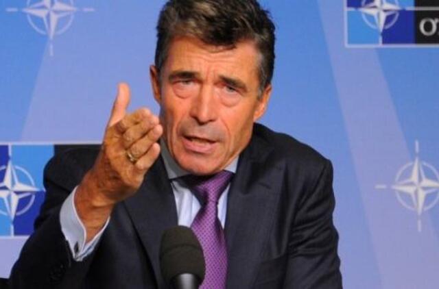 Pasak Anderso Fogo Rasmuseno, NATO durys Ukrainai atviros