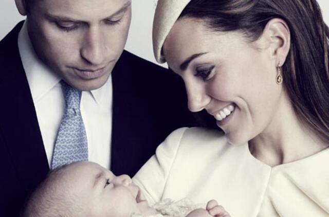 Paskelbta oficiali princo Džordžo krikštynų nuotrauka