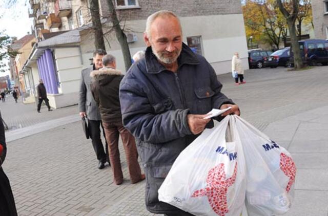 Patikrinimo metu elgetaujančių neberado