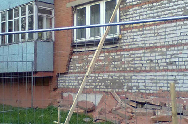 Po griūties panoro renovacijos