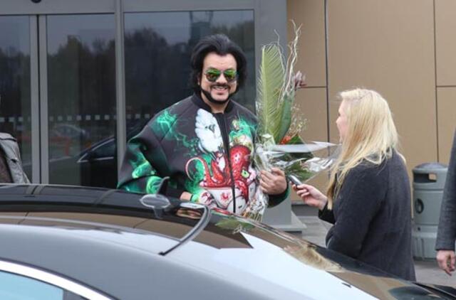 Popmuzikos karalius Philippas Kirkorovas jau Vilniuje