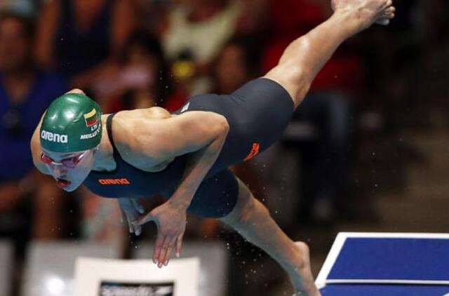 Rūta Meilutytė Maskvoje laimėjo ir 100 m kompleksinio plaukimo rungtį