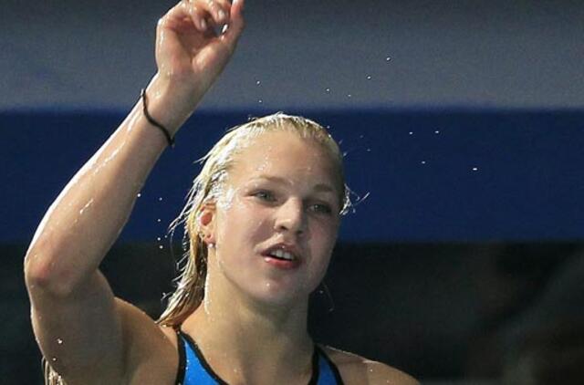 Tarptautinė plaukimo federacija patvirtino Rūtos Meilutytės pasiektus pasaulio rekordus