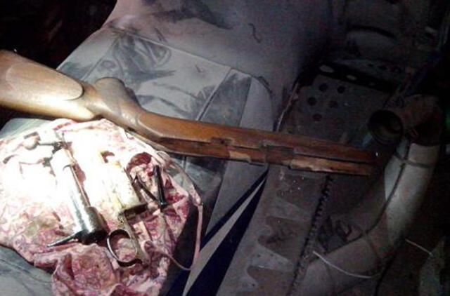 Jurbarkietis neteko nelegalaus ginklo, transporto priemonių ir brakonieriavimo įrankių