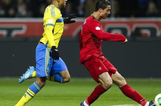 Kelialapiai į pasaulio futbolo čempionatą - prancūzams, portugalams, kroatams ir graikams