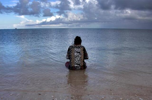 Kiribačio gyventojui nepavyko tapti pirmuoju pasaulyje žmogumi, kuriam suteiktas prieglobstis dėl klimato kaitos