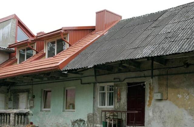 Klaipėdoje nereikia keisti asbestinių stogų?