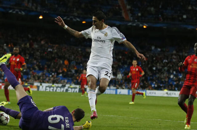 "Real", "Paris Saint-Germain" ir "Manchester United" užsitikrino vietas Čempionų lygos aštuntfinalyje