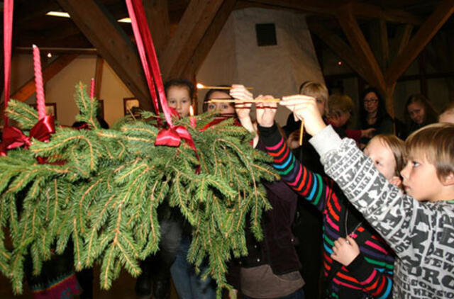 Adventas sugrįžta į klaipėdiečių namus