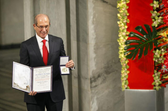 Cheminio ginklo draudimo organizacija atsiėmė Nobelio taikos premiją