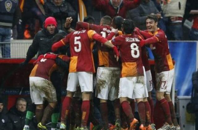 "Galatasaray" pateko į Čempionų lygos aštuntfinalį