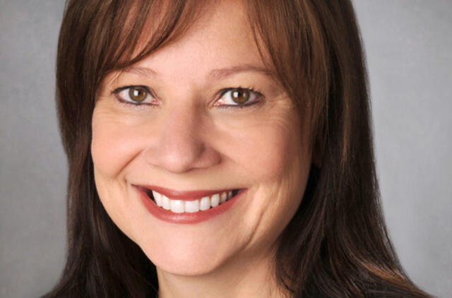 "General Motors" nuo šiol vadovaus moteris