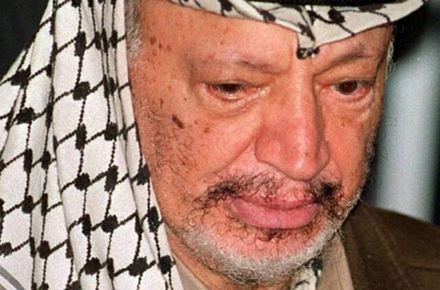 Jasiras Arafatas tikriausiai nebuvo nunuodytas, mano Prancūzijos ekspertai