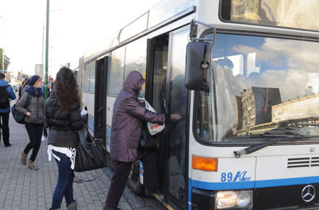 Kameros keleivius jau stebi ir Klaipėdos autobusuose