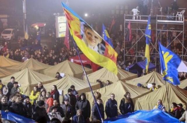 Kijevo milicija mėgina nustatyti miesto centre mirusio vyro tapatybę