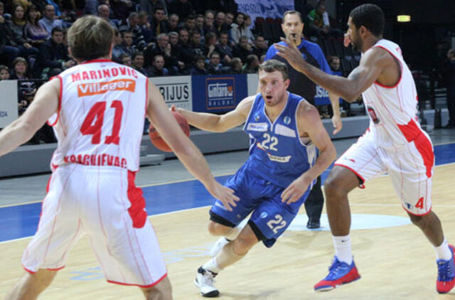 "Neptūnas" neatsilaikė Serbijoje (statistika, komentarai)