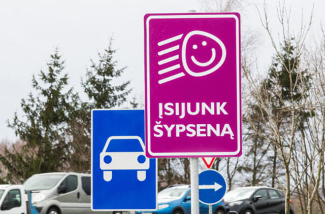 Pirmasis "Nulis pykčio" stendas atidengtas intensyviausiame šalies kelyje