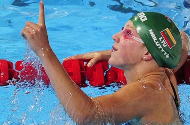 Rūta Meilutytė - Europos čempionato 100 m plaukimo krūtine finale