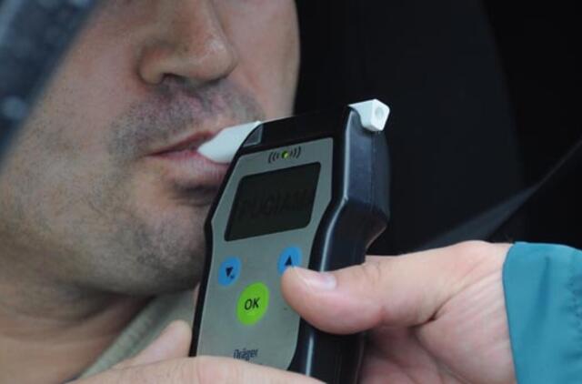 Savaitgalį - vairuotojų blaivumo patikrinimai