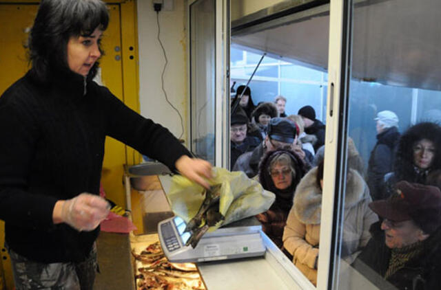 Šviežios žuvys iki Danės "nebeatplaukia"