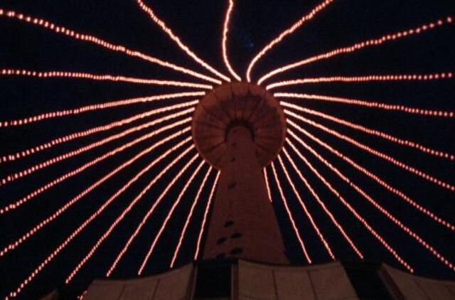 Televizijos bokštas vėl taps Kalėdų eglute