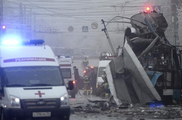 Teroras Rusijoje tęsiasi: susprogdintas troleibusas