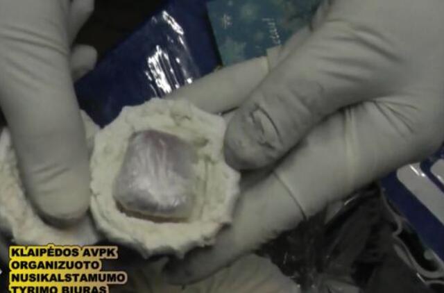 Uostamiestyje suimtas narkotikų kontrabandininkas