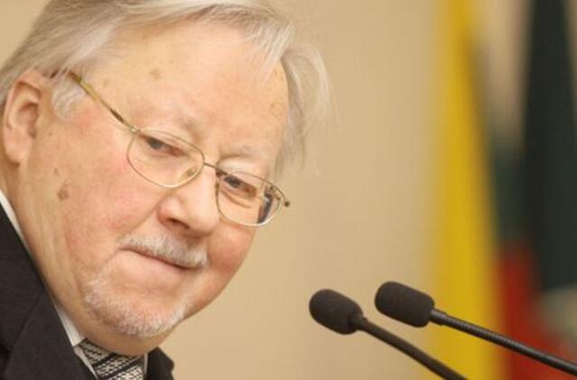 Vytautas Landsbergis: į Ukrainą reikia siųsti jaunimą su trispalvėmis