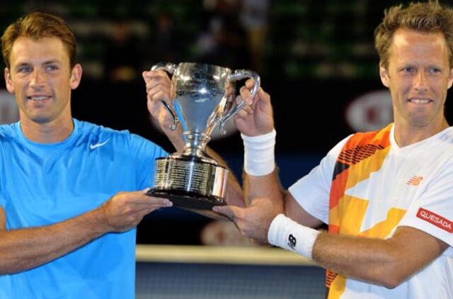 "Australian Open" vyrų dvejetų varžybas laimėjo lenko ir švedo duetas