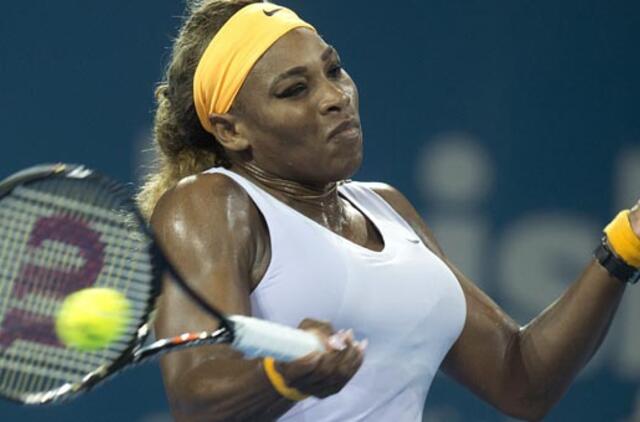 Australijoje vykstančio teniso turnyro finale - Serena Viljams ir Viktorija Azarenka