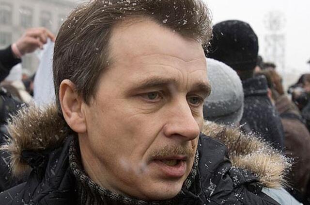 Baltarusijoje sulaikytas opozicijos lyderis Anatolijus Lebedka