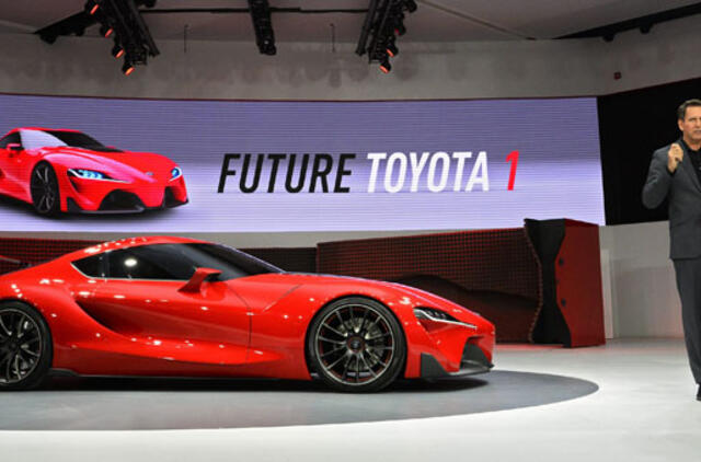 Detroito autosalone "Toyota" pristatė naują sportinį automobilį