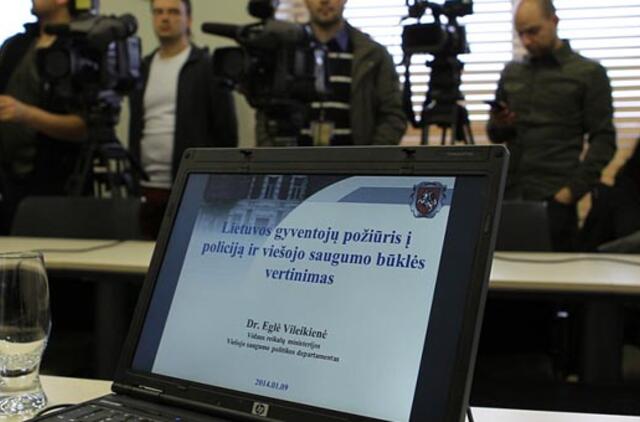 Didėja gyventojų pasitikėjimas policija
