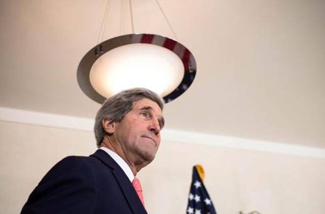 Džonas Keris tiki, kad taika tarp Izraelio ir palestiniečių yra įmanoma