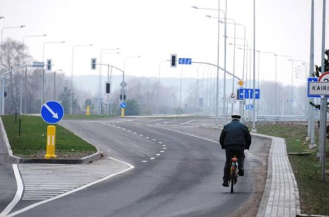 Kairių gatvėje lenktynes stabdys šviesoforai ir kalneliai