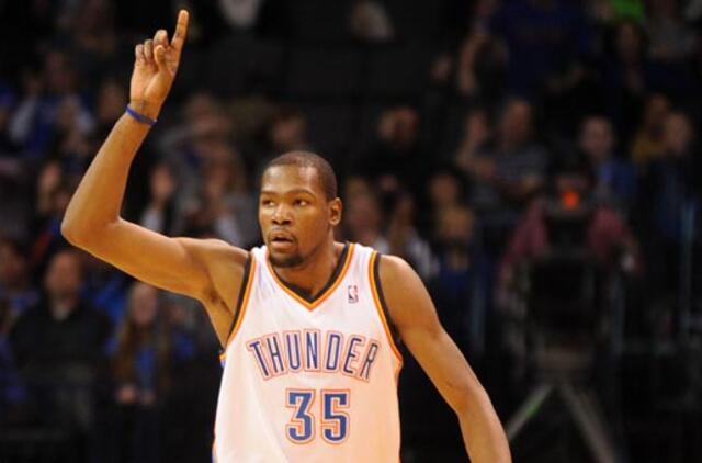 Kevinas Diurantas per rungtynes su "Timberwolves" pelnė net 48 taškus